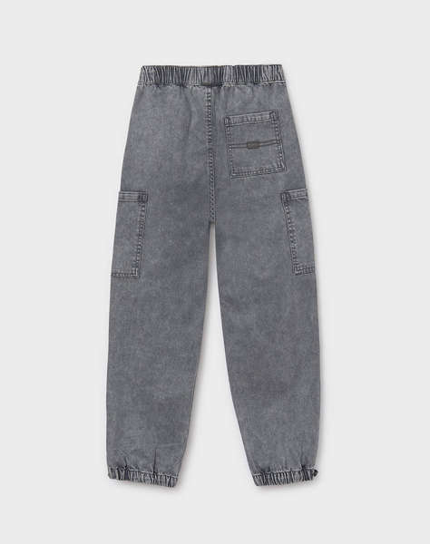 MAYORAL PANTALONI DENIM CARGO PARACHU