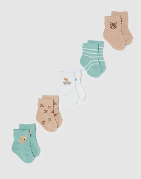 OVS PK 5 SHORT SOCKS BOY