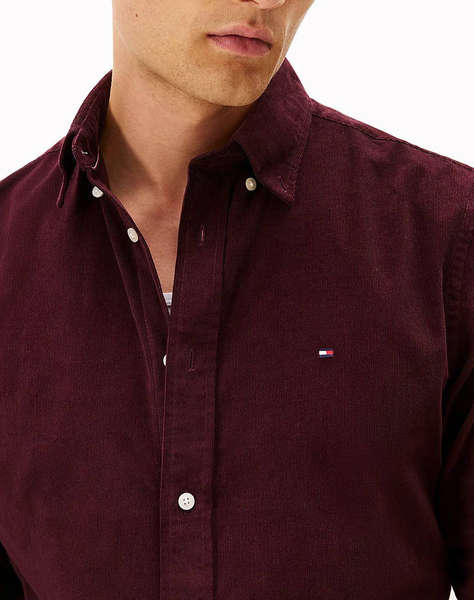 TOMMY HILFIGER SOLID CORDUROY RF SHIRT