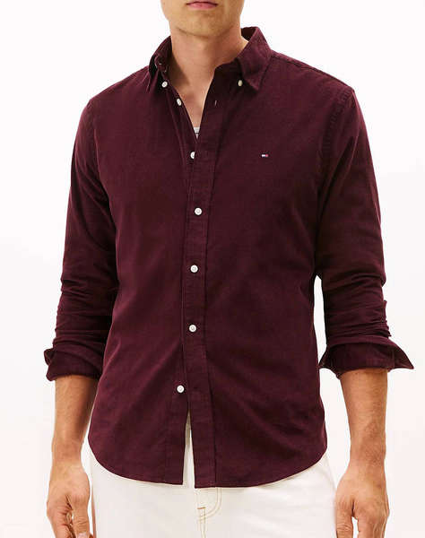 TOMMY HILFIGER SOLID CORDUROY RF SHIRT