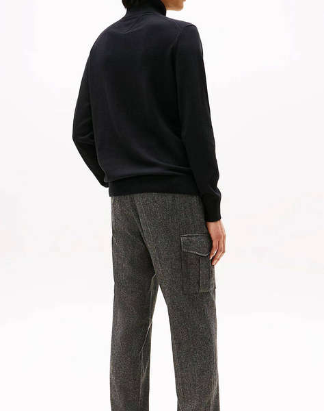 TOMMY HILFIGER PIMA ORG CTN CASHMERE ROLL NECK