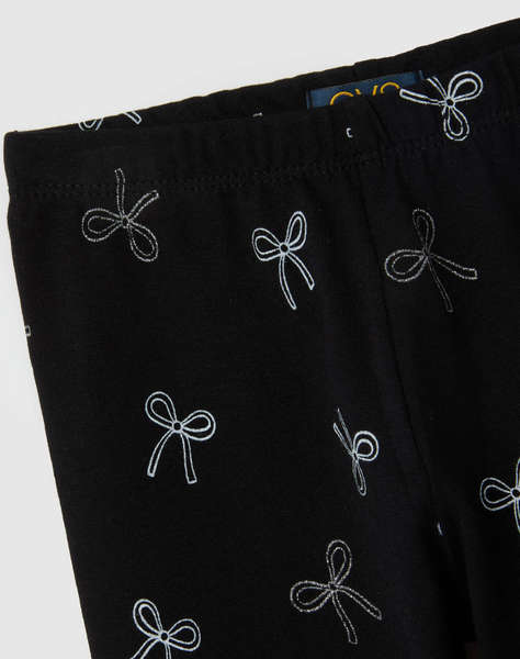 OVS LEG AOP 4-5 COL W/GLITTER