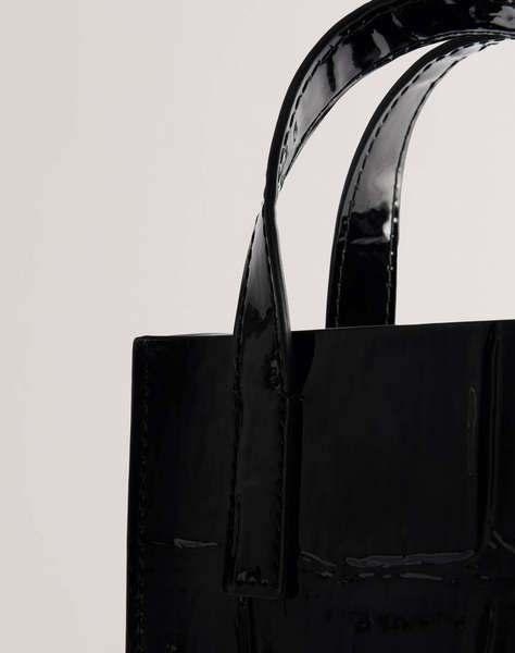 TED BAKER GATOCON Croc Effect Mini Icon Bag (Dimensiuni: 14 x 18 x 5cm.)