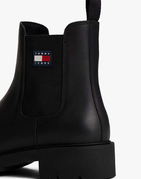 TOMMY JEANS TJW CHELSEA LEATHER BOOT