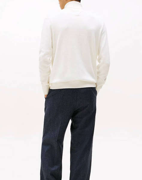 TOMMY HILFIGER PIMA ORG CTN CASHMERE ROLL NECK