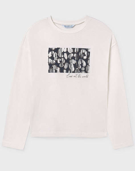 MAYORAL BLUZA CU MANECA LUNGA DESIGN