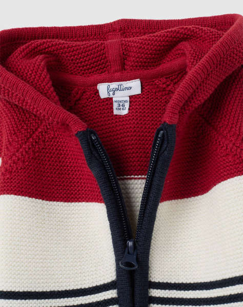 OVS CARDIGAN TRICOT WITH HOOD