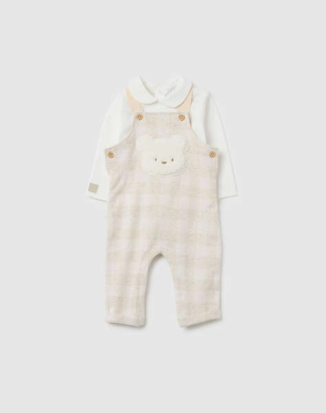 OVS SET T-SHIRT + OVERALL