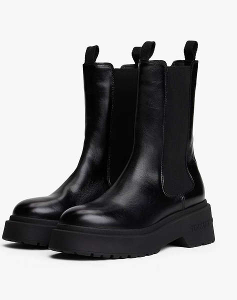 TOMMY JEANS TJW CHUNKY SHINY LEATHER CHELSEA