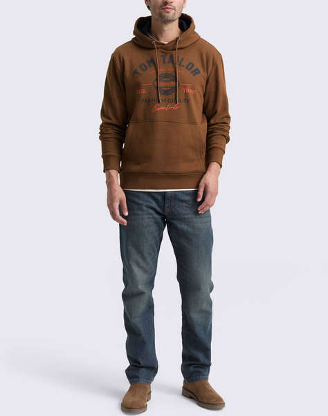 TOM TAILOR HOODIE WITH PRINT HANORAC DE BARBATI