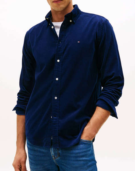 TOMMY HILFIGER SOLID CORDUROY RF SHIRT