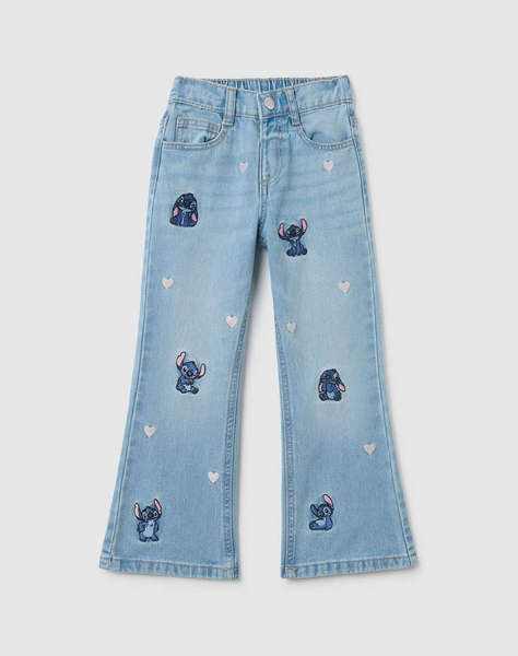OVS DENIM FLARE LILO&STITCH