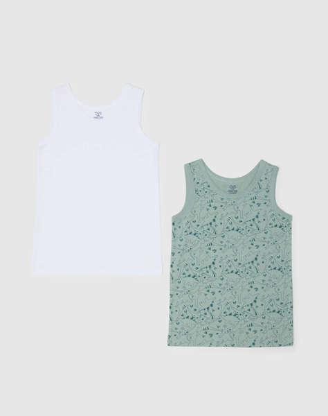 OVS PK 2 SINGLET SL 3/10 AOP