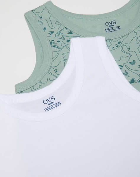 OVS PK 2 SINGLET SL 3/10 AOP