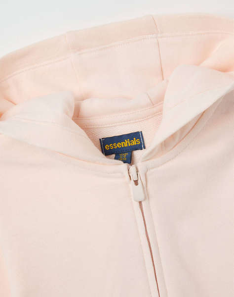 OVS FULL ZIP W/HOOD SOLID