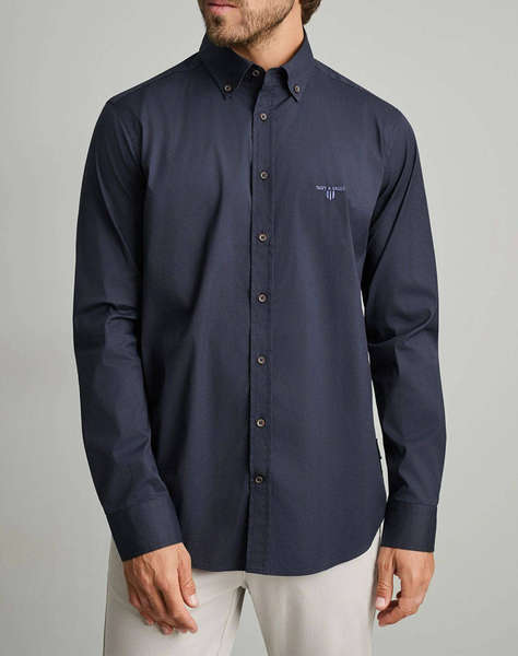 NAVY&GREEN CAMASA