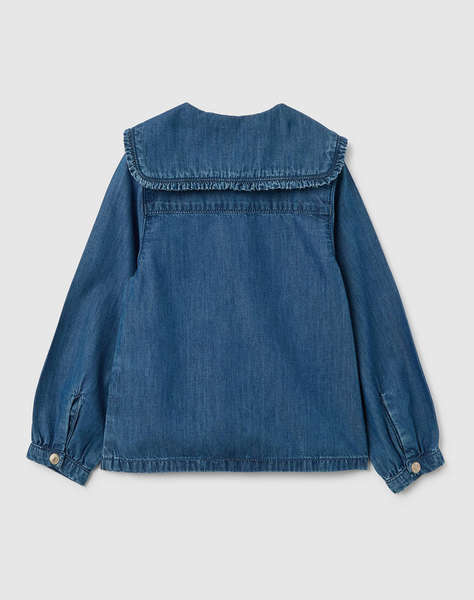 OVS DENIM SHIRT W/COLLAR
