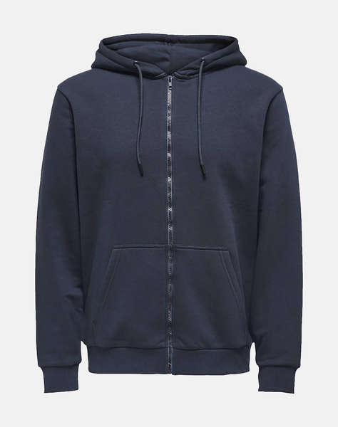 ONLY&SONS ONSCERES ZIP THR. HOODIE SWEAT NOOS