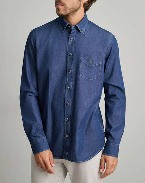 NAVY&GREEN CAMASA
