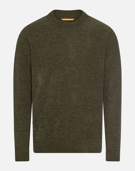CAMEL ACTIVE Pullover Tricotat Crewneck chenille