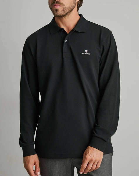 NAVY&GREEN POLO BLUZA