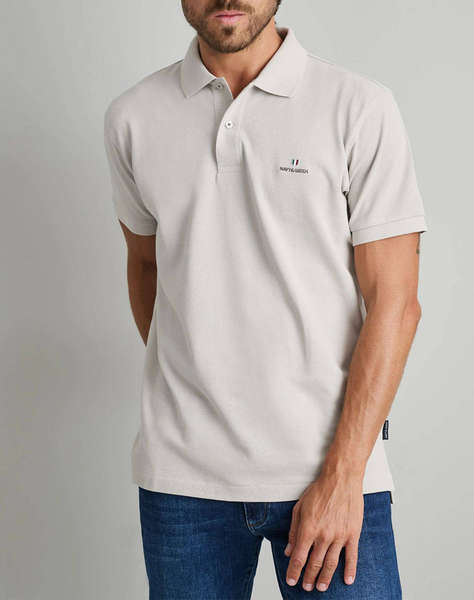 NAVY&GREEN POLO BLUZA