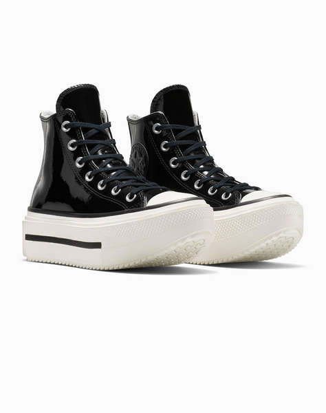 CONVERSE CHUCK TAYLOR ALL STAR LIFT DOUBLE STACK PLATFORM PATENT LEATHER