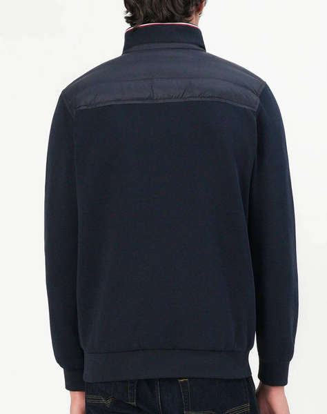 TOMMY HILFIGER MIX MEDIA ESS RWB STAND COLLAR