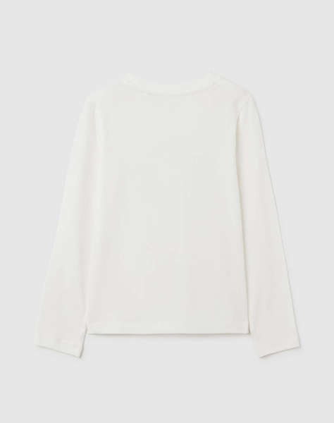 OVS T-SHIRT L/S W/STRASS