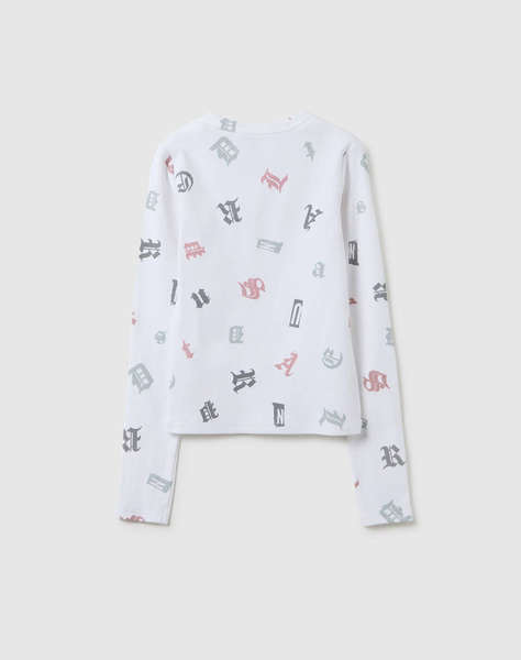 OVS T-SHIRT L/S AOP 2/3 COL.