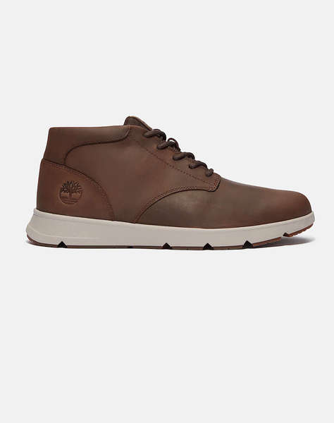 TIMBERLAND PARKER STREET MID LACE UP SNEAKER BLACKOUT NUBUCK
