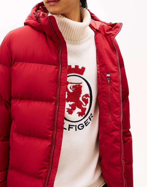 TOMMY HILFIGER DOWN HOODED PUFFER JKT