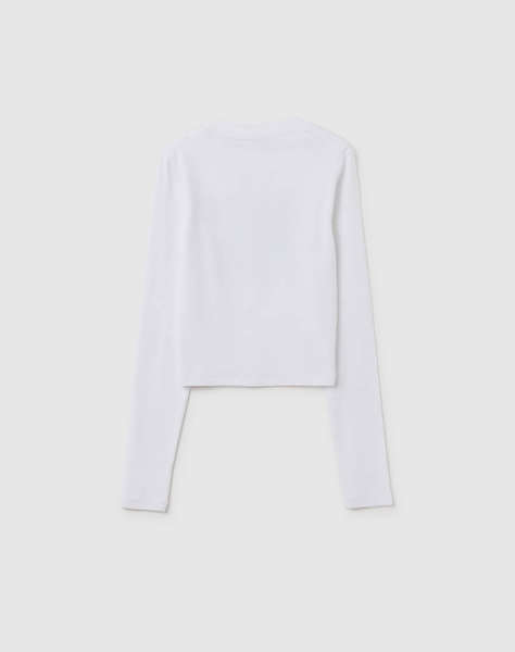 OVS T-SHIRT L/S PRINT 1 COL.