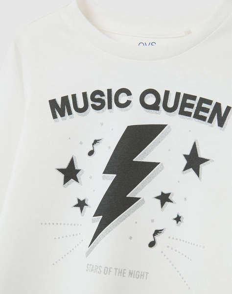 OVS TSH LS PRINT 4-5COLGLIT