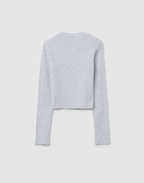 OVS T-SHIRT L/S PRINT 4/5 COL