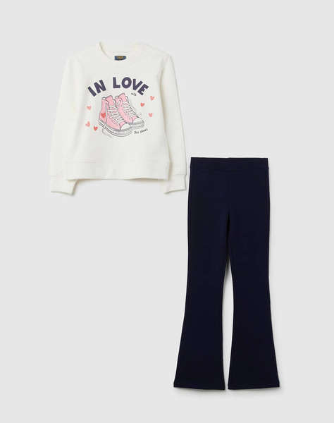 OVS SWT PR.4/5COL/GL+LEG FLAR