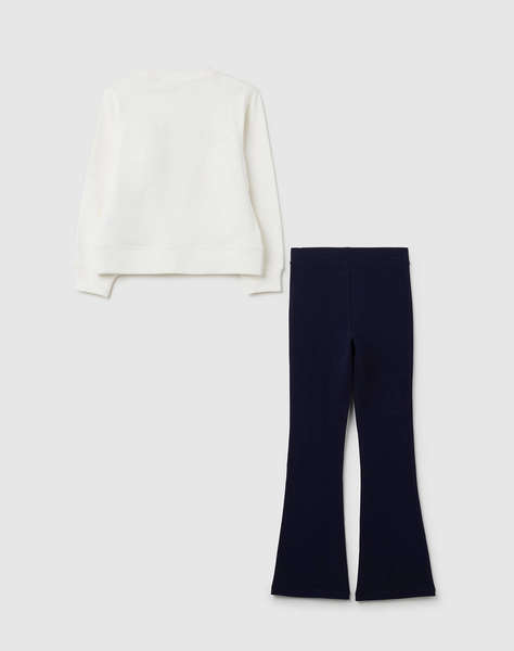 OVS SWT PR.4/5COL/GL+LEG FLAR