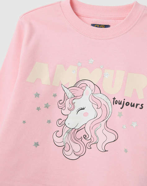 OVS SWT PR.4/5COL/GL+LEG FLAR