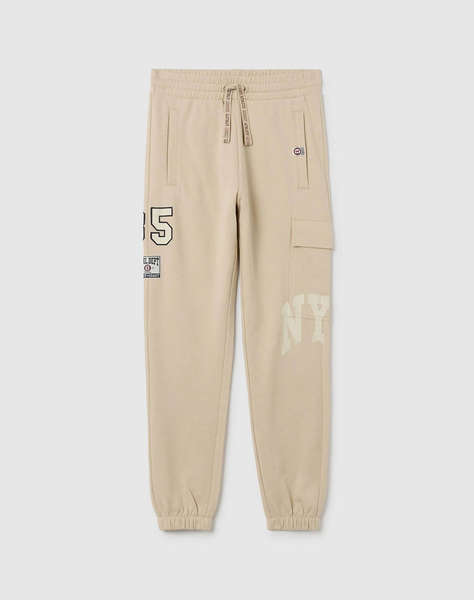 OVS JOGGER CARGO W/PRINT