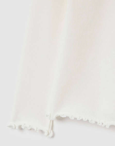 OVS TSH LS RIB SOLID