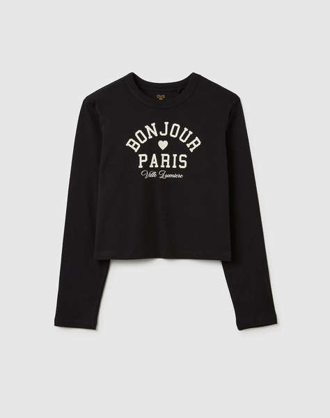 OVS T-SHIRT L/S PRINT 4/5