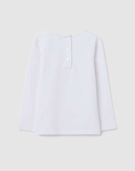 OVS T-SHIRT L/S W/HEARTS