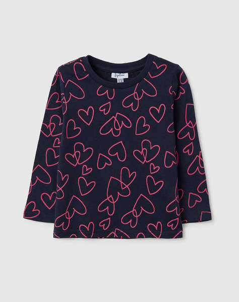 OVS TSH L/S MOD.A AOP BIO