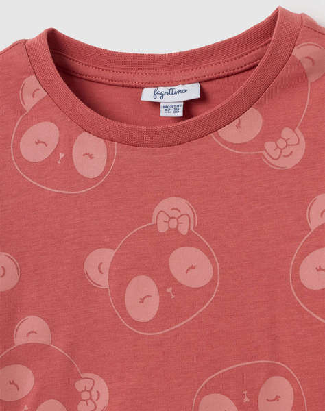 OVS TSH W/ 1 COL PRINT BIO