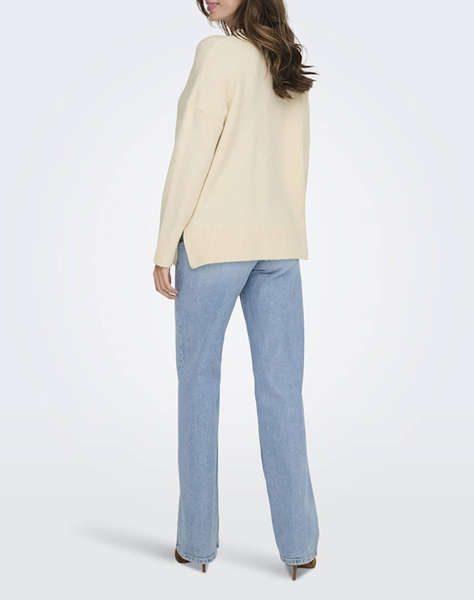 ONLY ONLHAZEL LS HIGHNECK OVERS PULL KNT NOOS