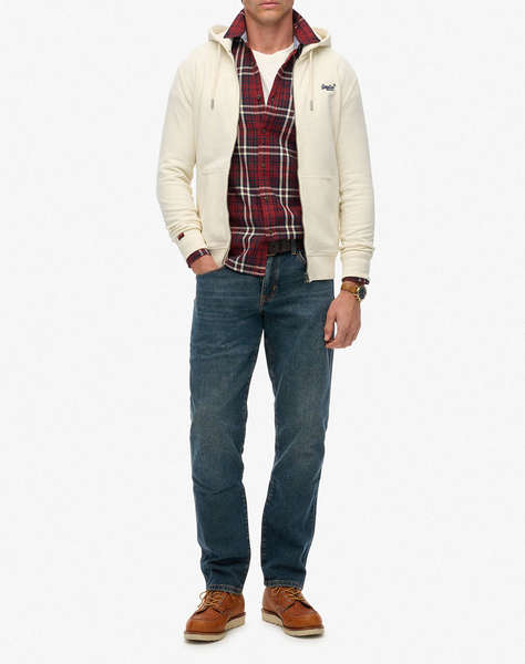 SUPERDRY D1 OVIN ESSENTIAL LOGO ZIP HOODIE HB JACKET DE BARBATI