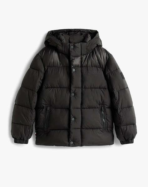 TOMMY HILFIGER MATT AND SHINE EMBOSSED JACKET