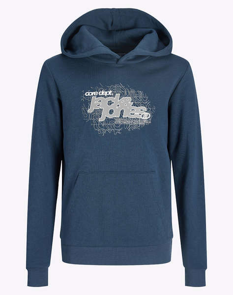JACK&JONES JCOGRID BRANDING SWEAT HOOD JNR