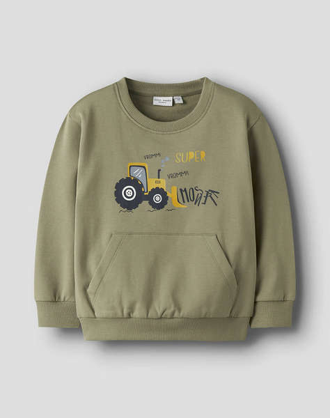 NAME IT NMMVUGO LS NREG SWEAT BRU