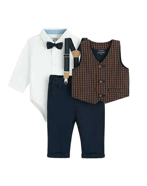 COOL CLUB Set vestimentar BAIAT (0-2)